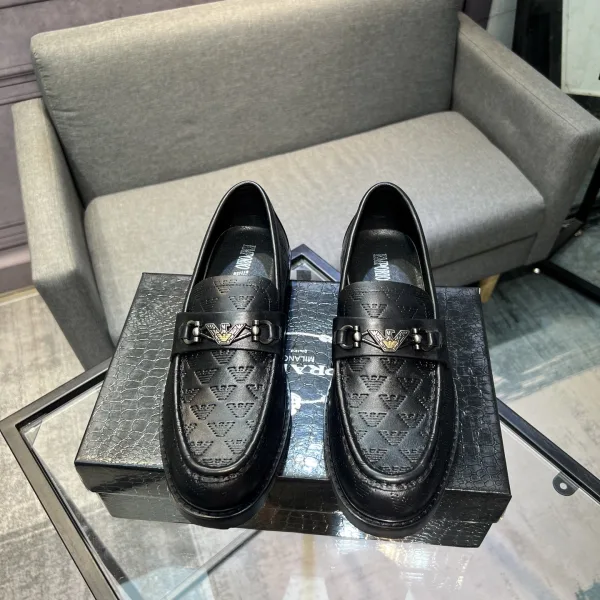 Armani Calfskin Leather Shoes