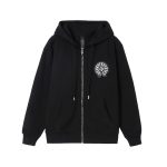 Chrome Hearts Calfskin Hoodies For Autumn