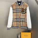 Burberry Leather Baseball Uniform