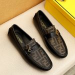 Fendi Calfskin Leather Shoes