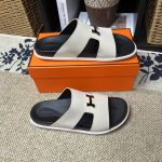HermÃ¨s Cowhide Slippers