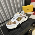 Fendi Leather Sneakers