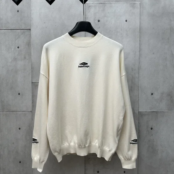 Balenciaga Nylon Long-Sleeved Sweater