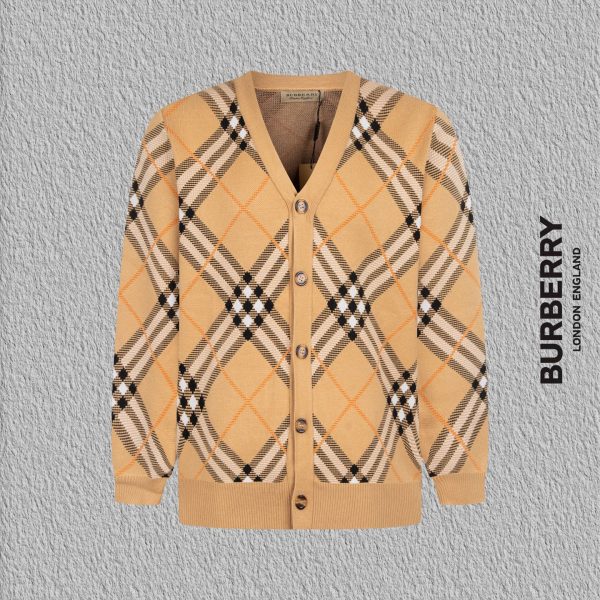 Burberry Knit Fabric Outerwear