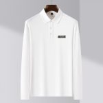 Burberry Cotton Long-Sleeved Polo Shirt For Autumn