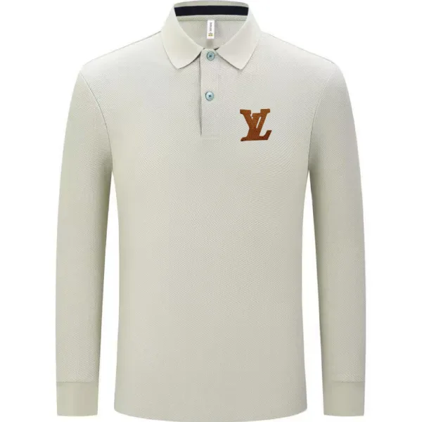 Dior Cotton Long-Sleeved Polo Shirt For Autumn