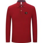 Dior Cotton Long-Sleeved Polo Shirt For Autumn