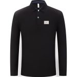 Dior Cotton Long-Sleeved Polo Shirt For Autumn