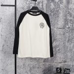 Chrome Hearts Cotton Long-Sleeved T-Shirts For Autumn