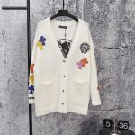 Chrome Hearts Leather Long-Sleeved Shirts For Autumn