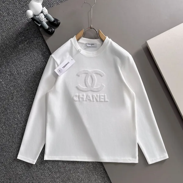 Chanel Cotton Long-Sleeved Shirts For Autumn