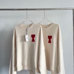 Ami Cotton Hoodies For Autumn