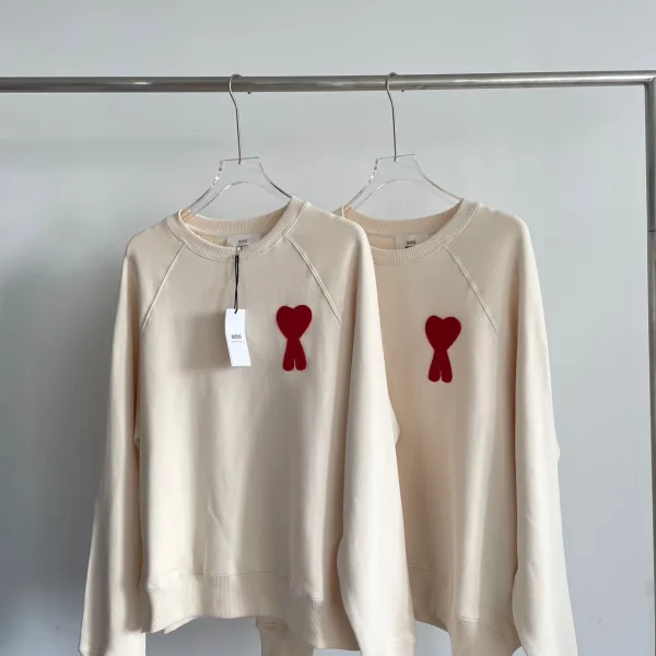 Ami Cotton Hoodies For Autumn