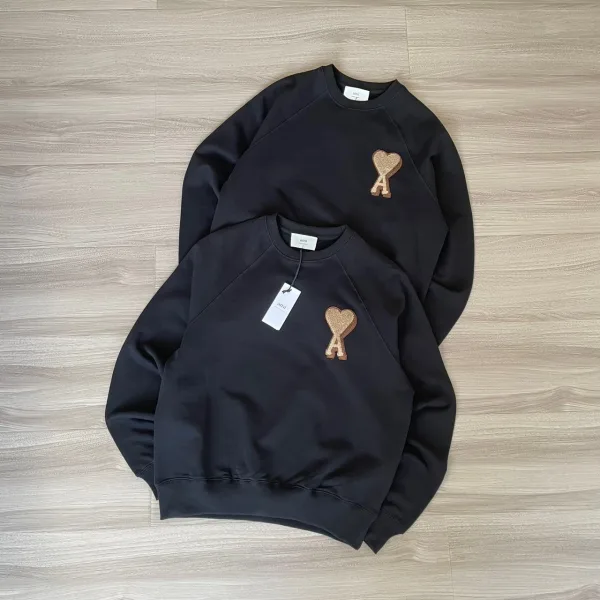 Ami Cotton Sweatshirt For Autumn