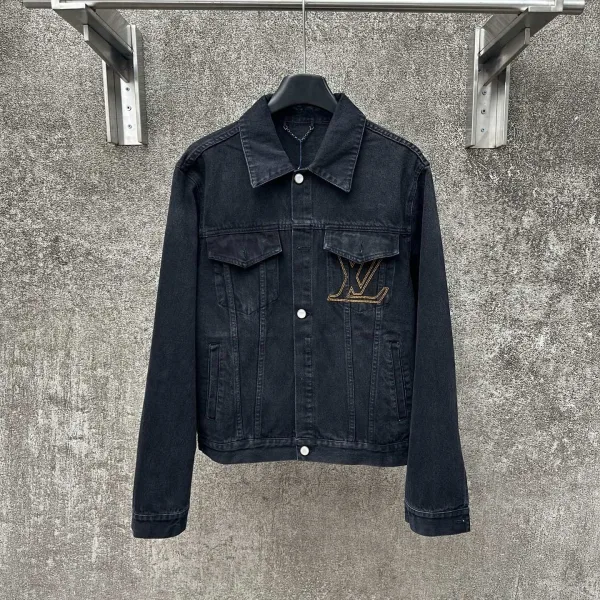 Ami Denim Long-Sleeved Jacket For Autumn
