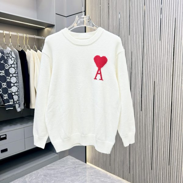Ami Cashmere Sweater For Autumn