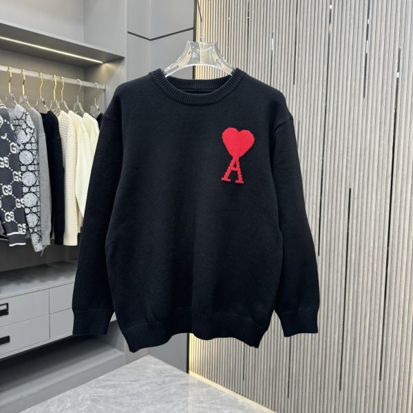 Ami Cashmere Sweater For Autumn