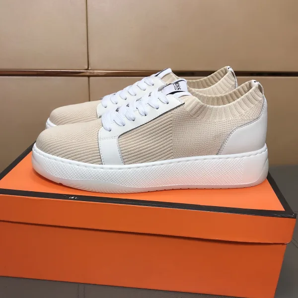 Boss Knit Fabric Sneakers
