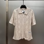 Dior Cashmere Short-Sleeved Shirt