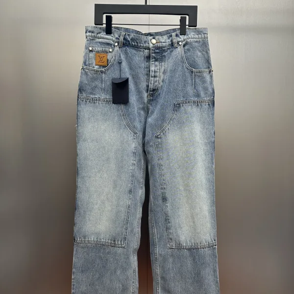 Ami Leather Jeans