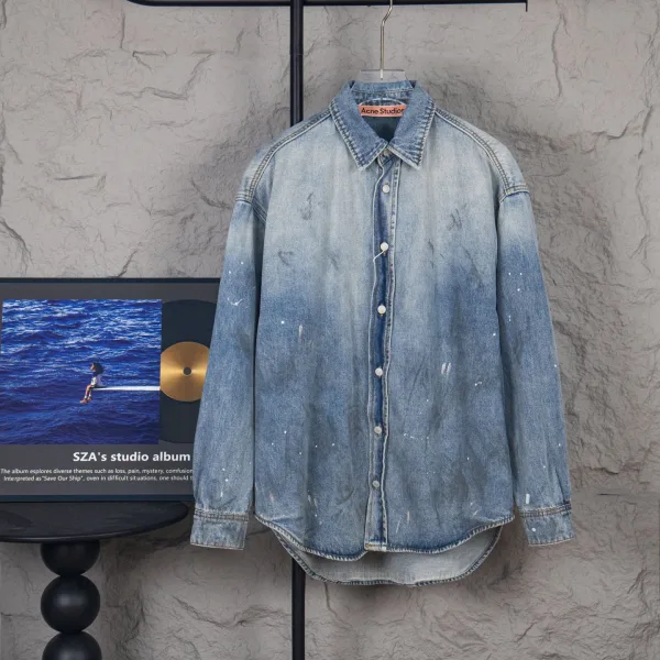 Acne Studios Denim Long-Sleeved Shirt