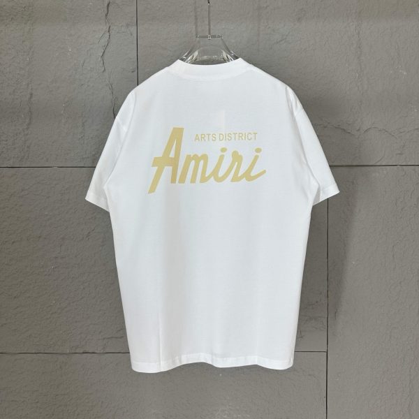 Ami Cotton Short-Sleeved T-Shirt For Spring
