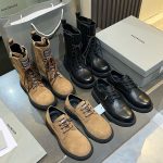 Balenciaga Calfskin Derby Shoes For Autumn