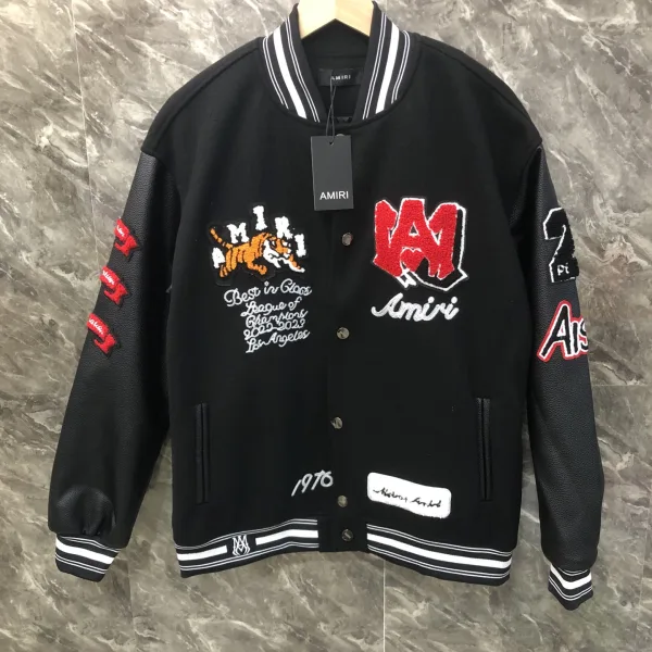Ami Leather Jacket