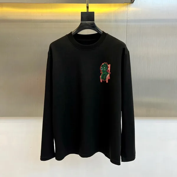 Dior Cotton Long-Sleeved T-Shirt For Autumn