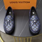 Louis Vuitton Canvas Leather Shoes