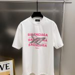 Balenciaga Foam Short-Sleeved T-Shirt For Autumn