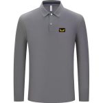 Dior Cotton Long-Sleeved Polo Shirt For Autumn