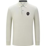 Dior Cotton Long-Sleeved Polo Shirt For Autumn