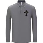 Dior Cotton Long-Sleeved Polo Shirt For Autumn