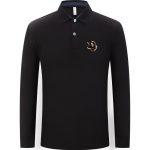 Dior Cotton Long-Sleeved Polo Shirt For Autumn