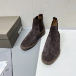 Brunello Cucinelli Cowhide Leather Shoes For Fall