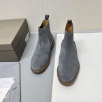 Brunello Cucinelli Cowhide Leather Shoes For Fall