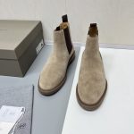 Brunello Cucinelli Cowhide Leather Shoes For Fall