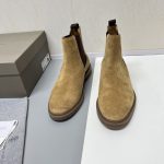 Brunello Cucinelli Cowhide Leather Shoes For Fall