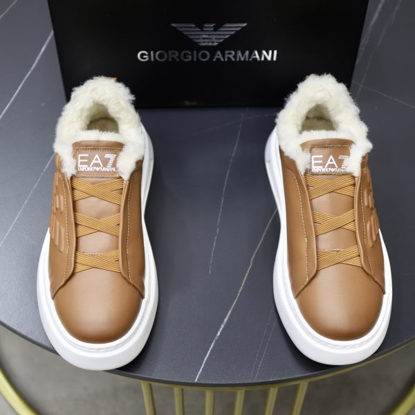 Armani Cowhide Sneakers
