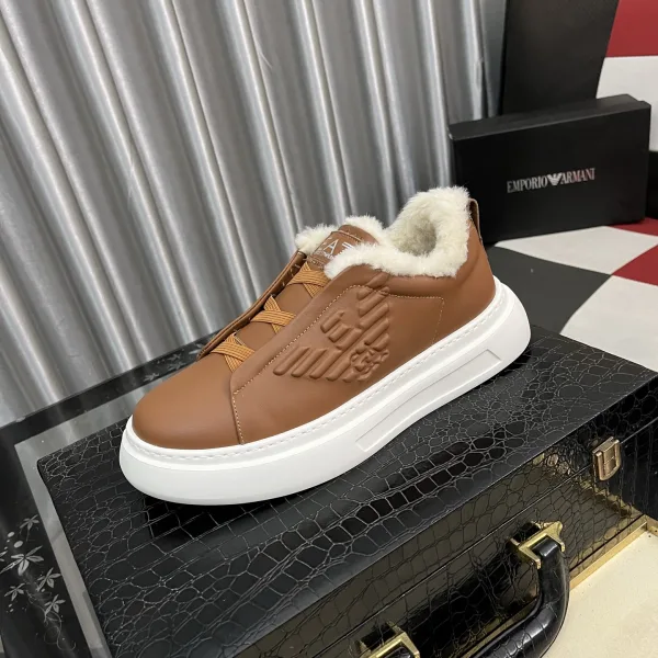 Armani Calfskin Casual Shoes
