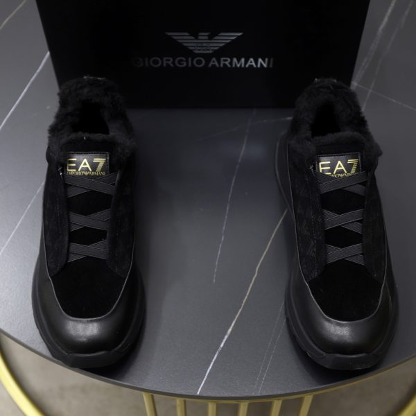 Armani Cowhide Sneakers