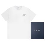 Dior Cotton Short-Sleeved T-Shirt For Spring