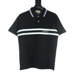 Gucci Cotton Short-Sleeved Polo Shirt