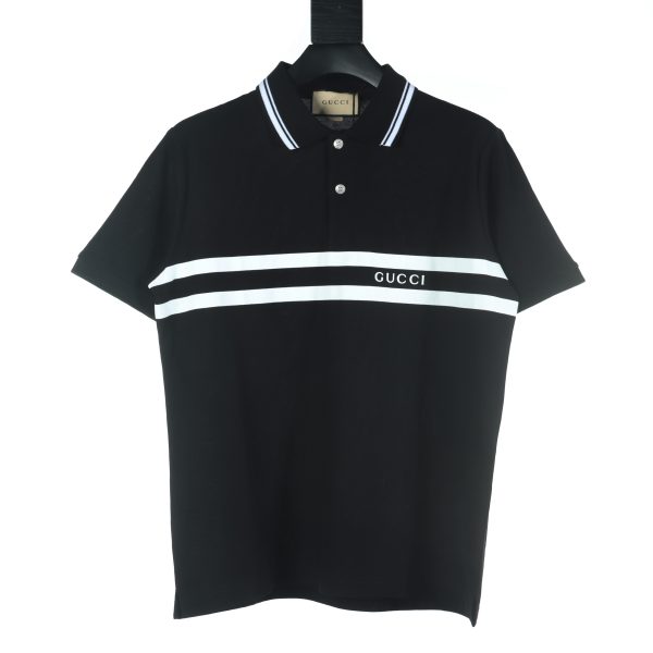 Gucci Cotton Short-Sleeved Polo Shirt