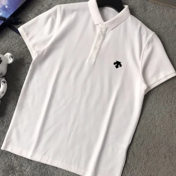 Descente Cotton Short-Sleeved Shirts For Summer