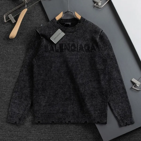 Balenciaga Cashmere Short-Sleeved Shirts For Autumn