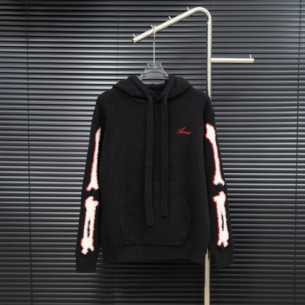 Ami Wool Long-Sleeved Sweater
