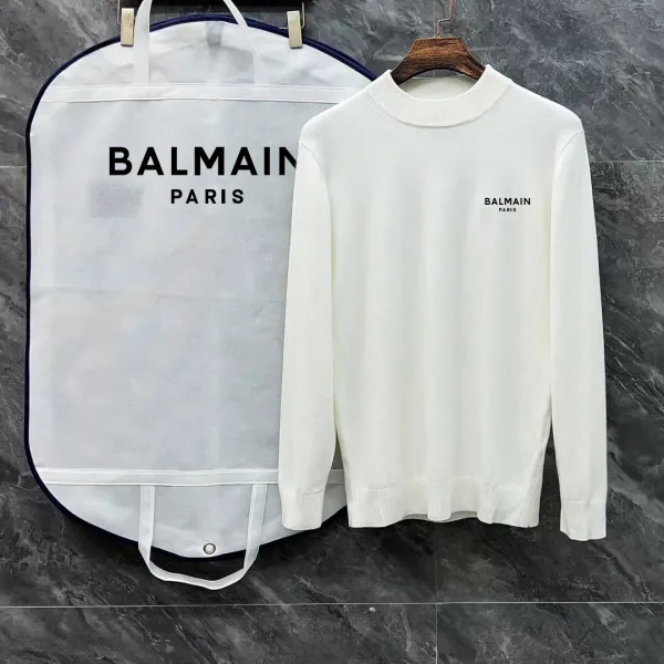 Balmain Wool Outerwear For Winter