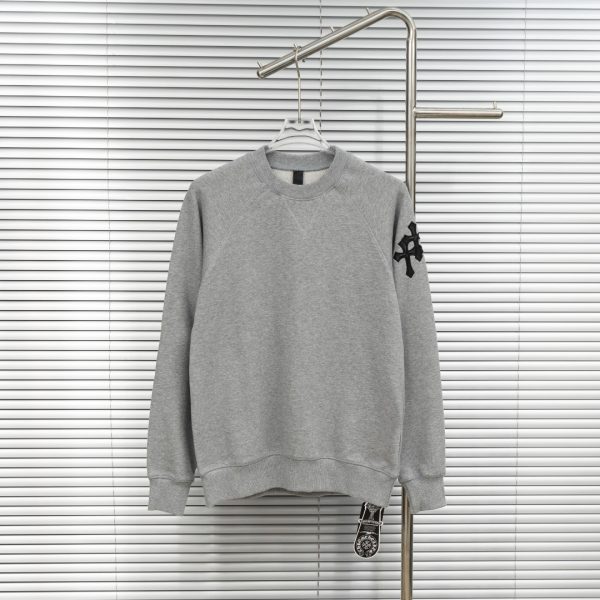 Chrome Hearts Cotton Long-Sleeved Sweatshirt